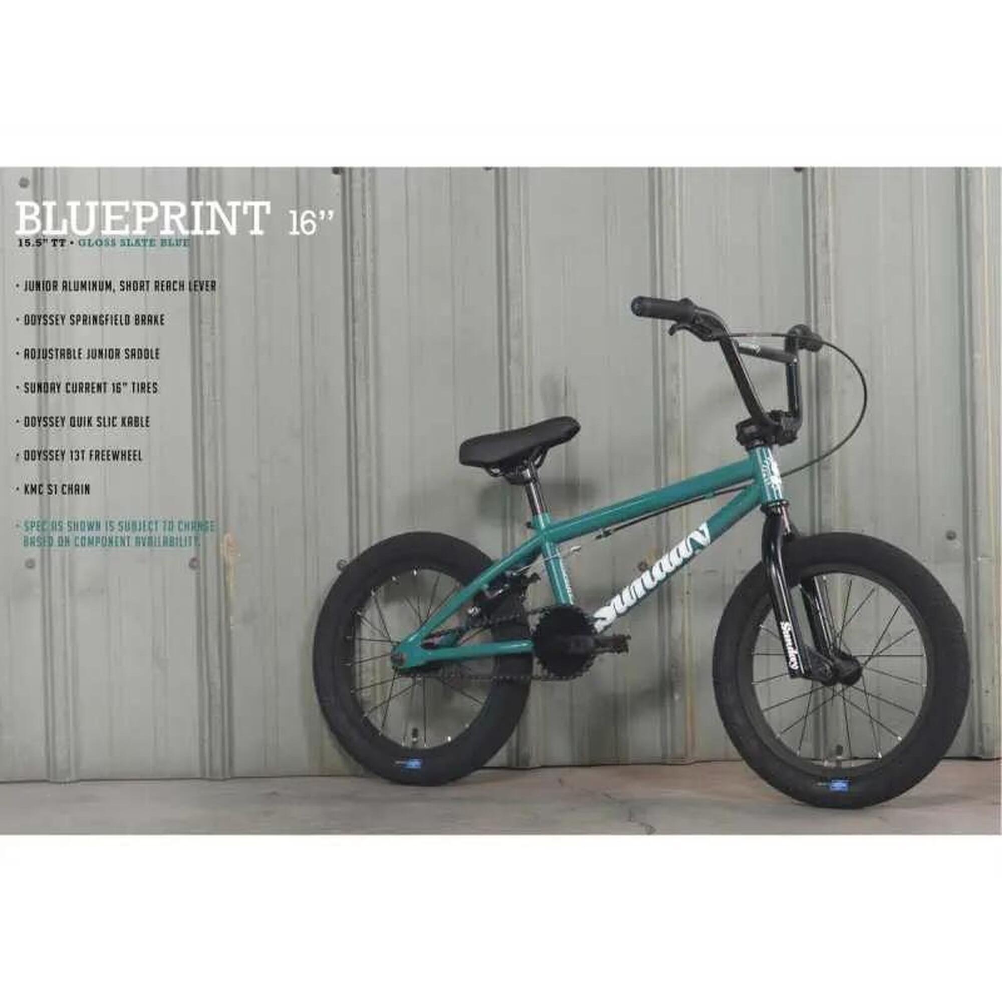 Rower Bmx dla dzieci Sunday Blueprint 16"