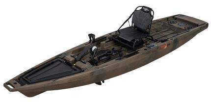Kajak wędkarski z napędem nożnym do pływania Scorpio Pedal fish Big Max 125