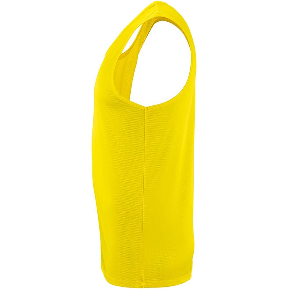 Débardeur PERFORMANCE Homme (Jaune) 3/4