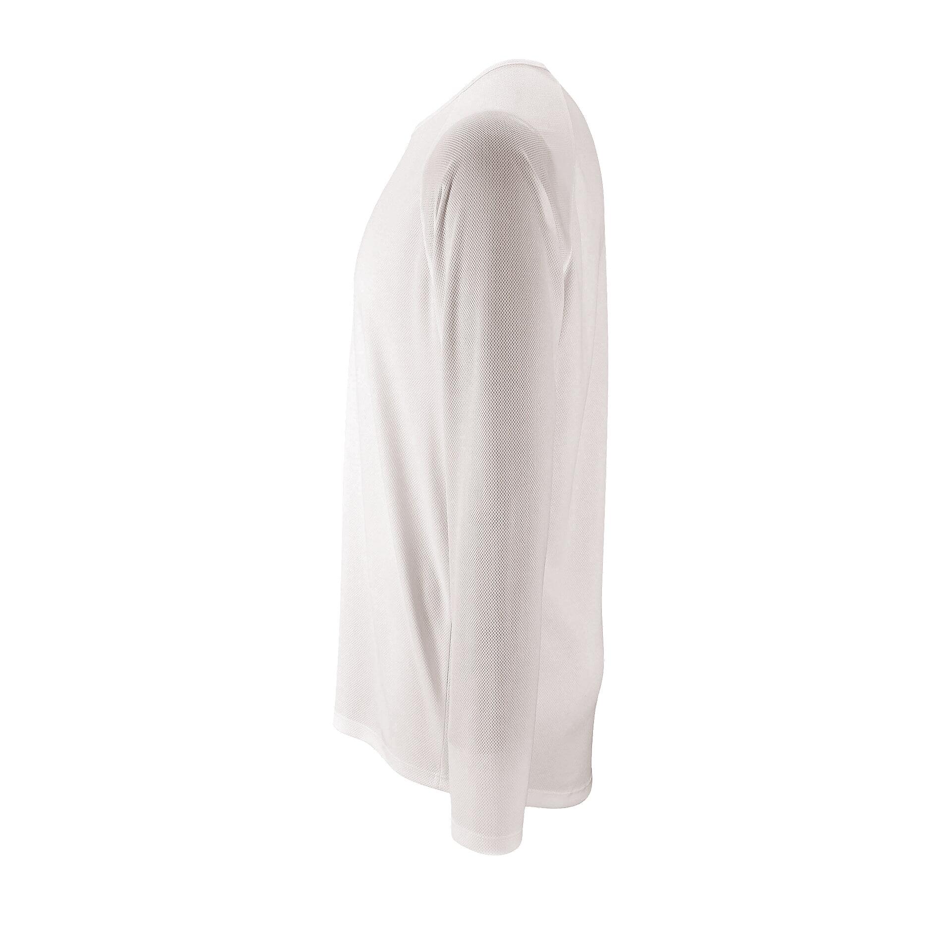 Tshirt à manches longues PERFORMANCE Homme (Blanc) 4/5