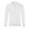Stan Kontrast Zip Sweatshirt Herren Weiß