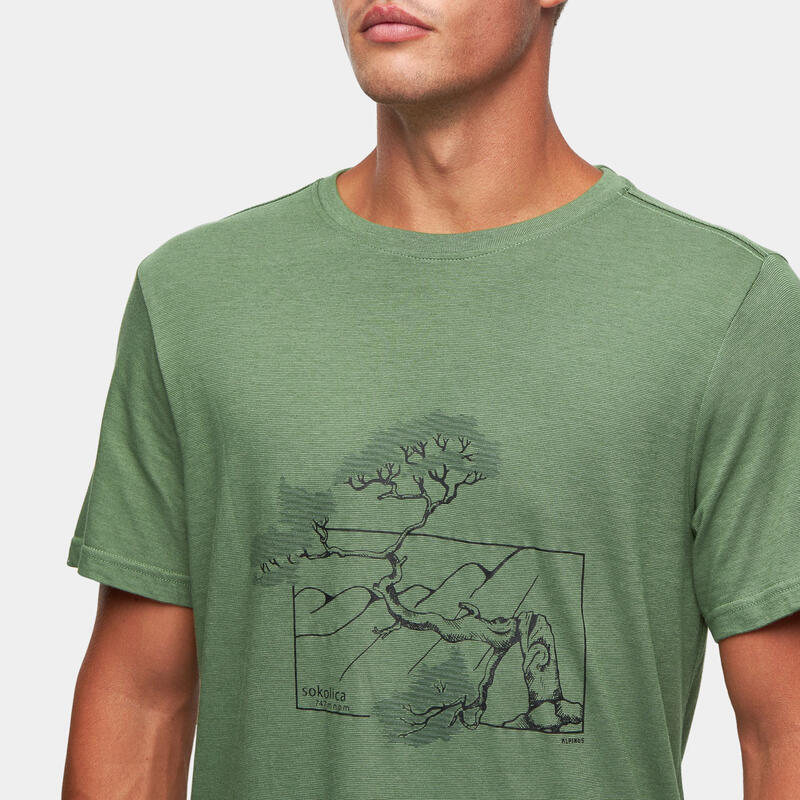 Koszulka turystyczna męska z krótkim rękawem Alpinus Pieniny