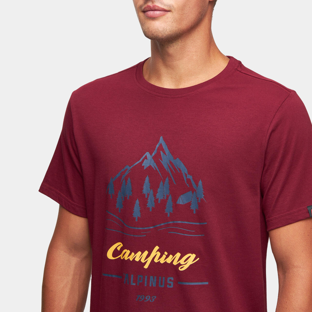T-Shirt Bergwandern Herren Alpinus Polaris II 5/6