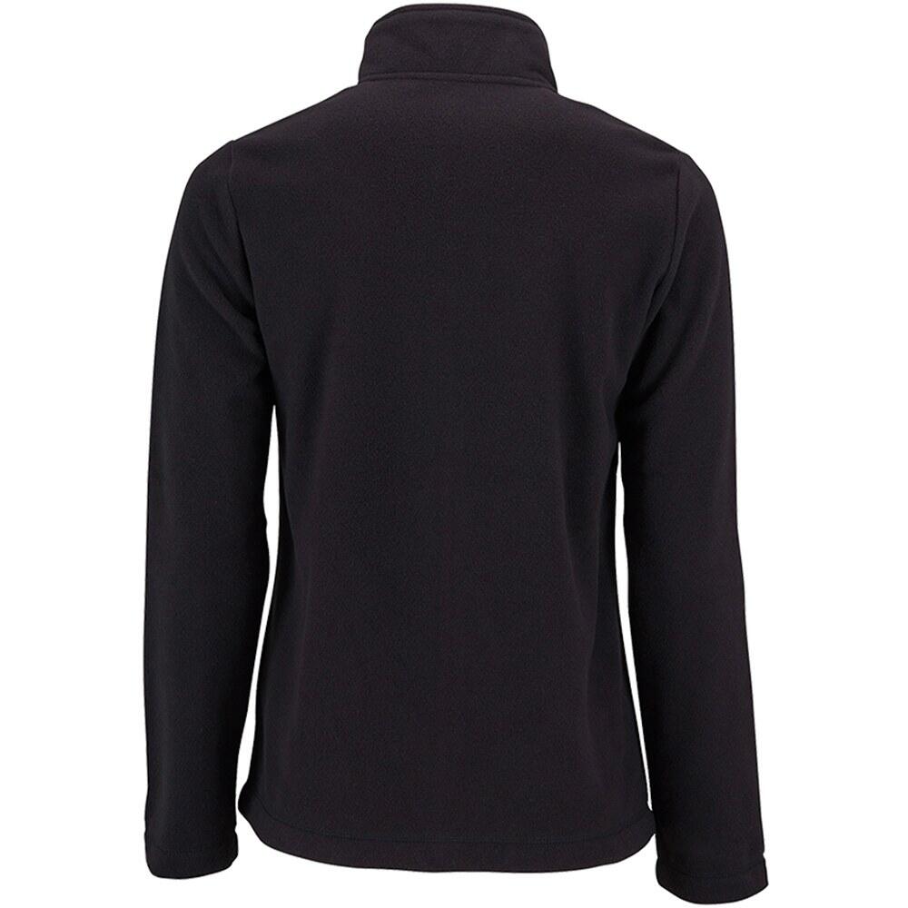 Norman Fleece Jacke Damen Schwarz 2/4