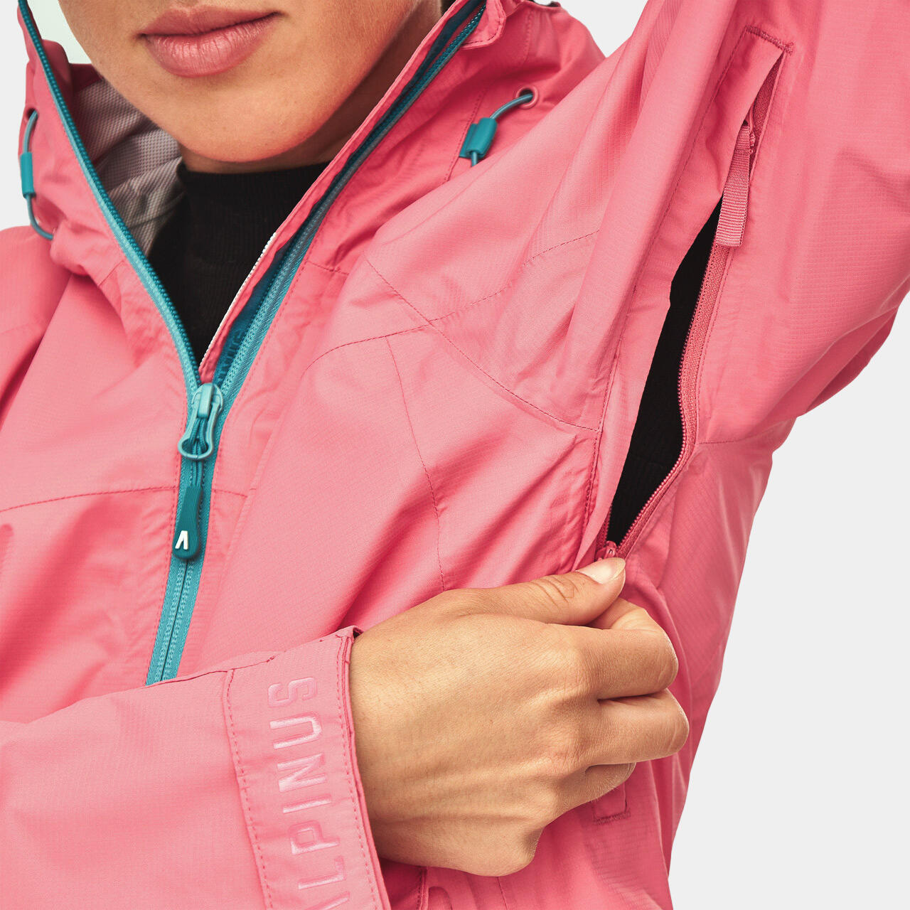 Regenjas voor wandelen dames Alpinus Rocchetta 6/7