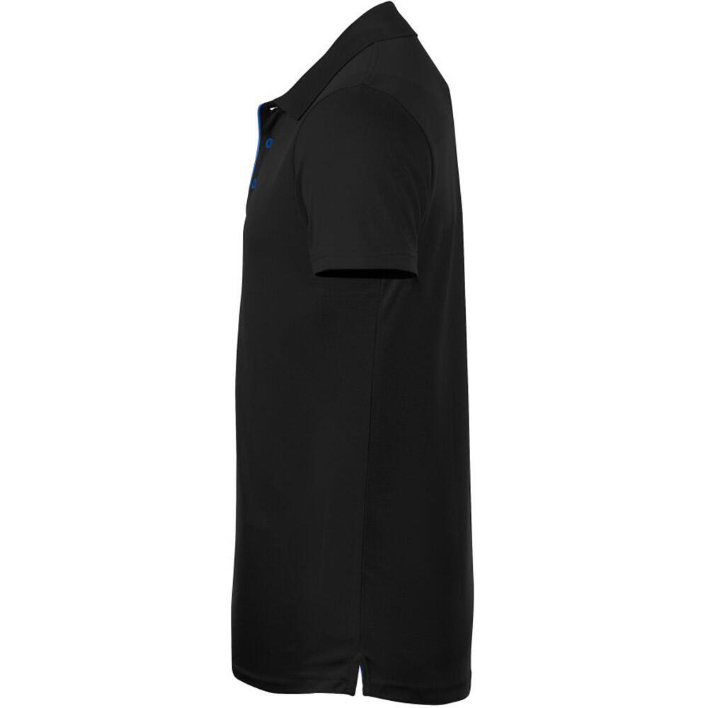 Pique Polo Shirt Performer, Kurzarm Herren Schwarz 3/4