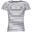 Miles TShirt, gestreift, kurzärmlig Herren Weiß/Marineblau