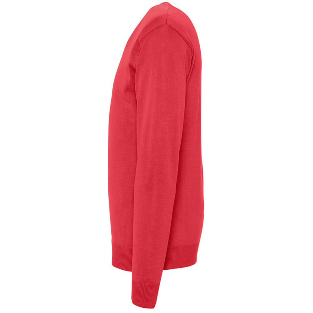 Galaxy Pull à col en V Homme (Rouge) 3/5