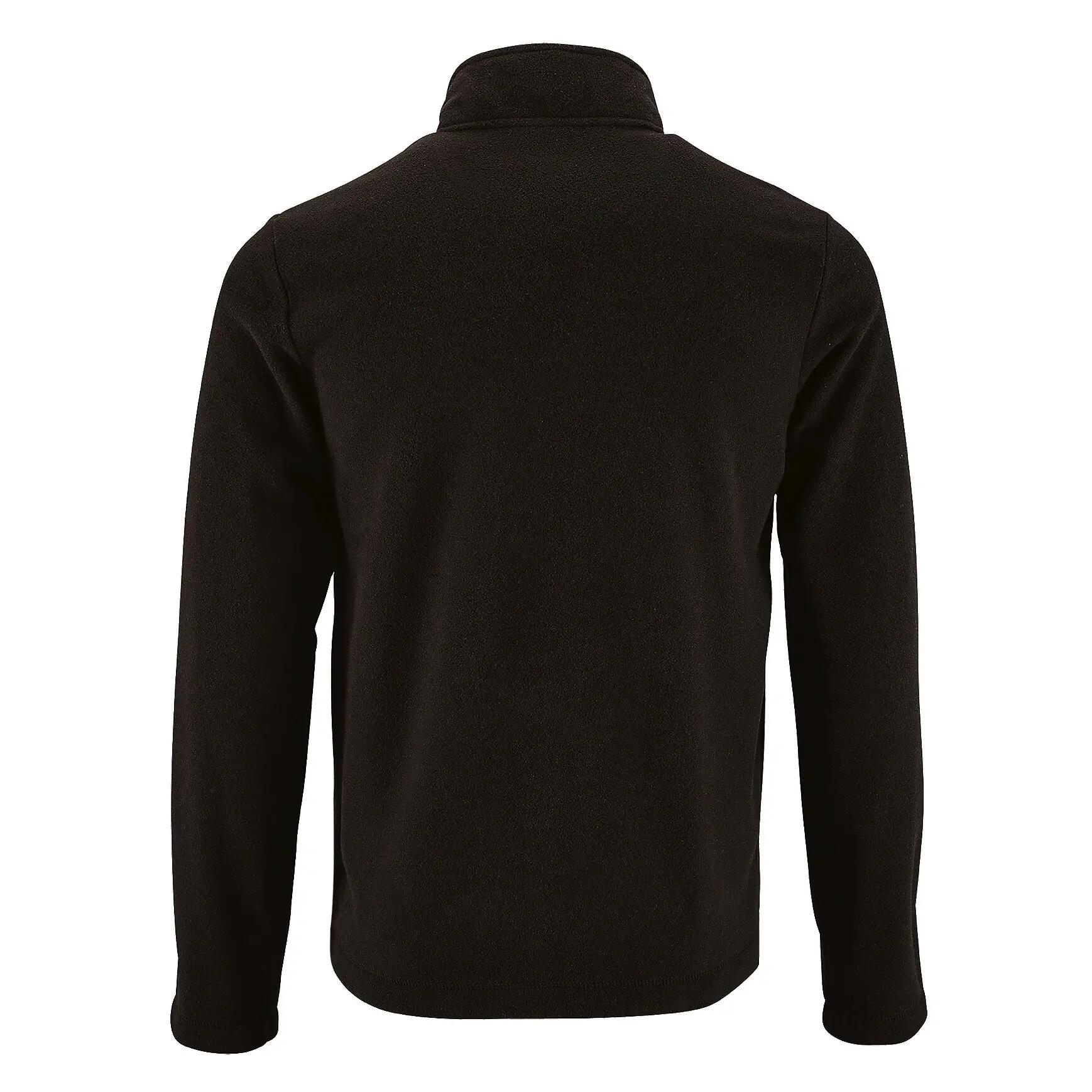 FleeceJacke Norman Herren Schwarz 2/4