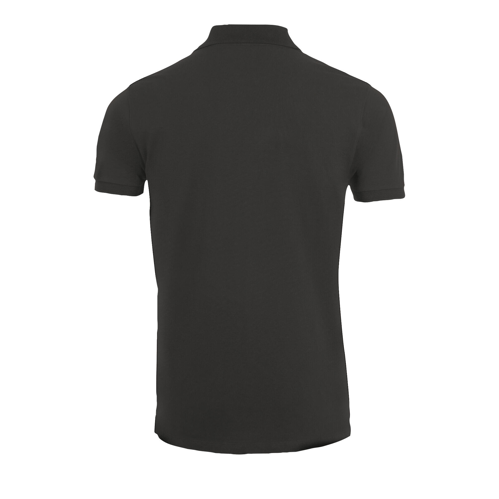 Phoenix Polo Homme (Gris foncé chiné) 2/5