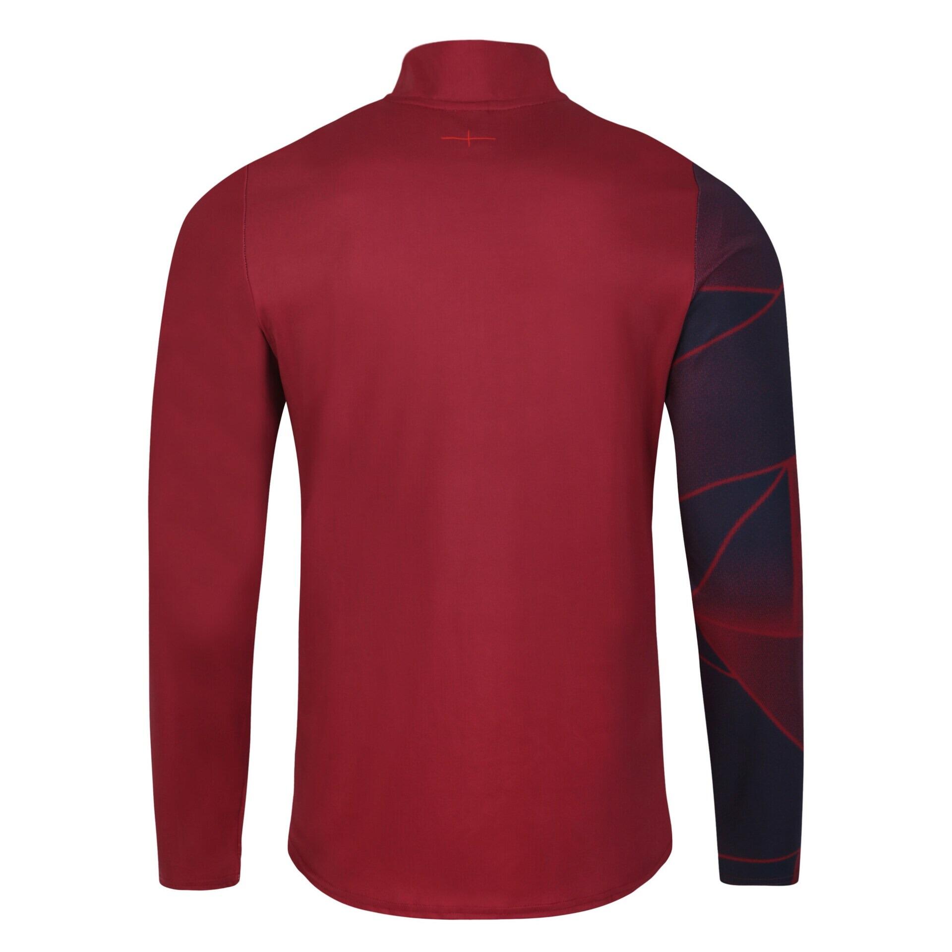 England Rugby Mens Warm Up Mid Layer Top 2/2
