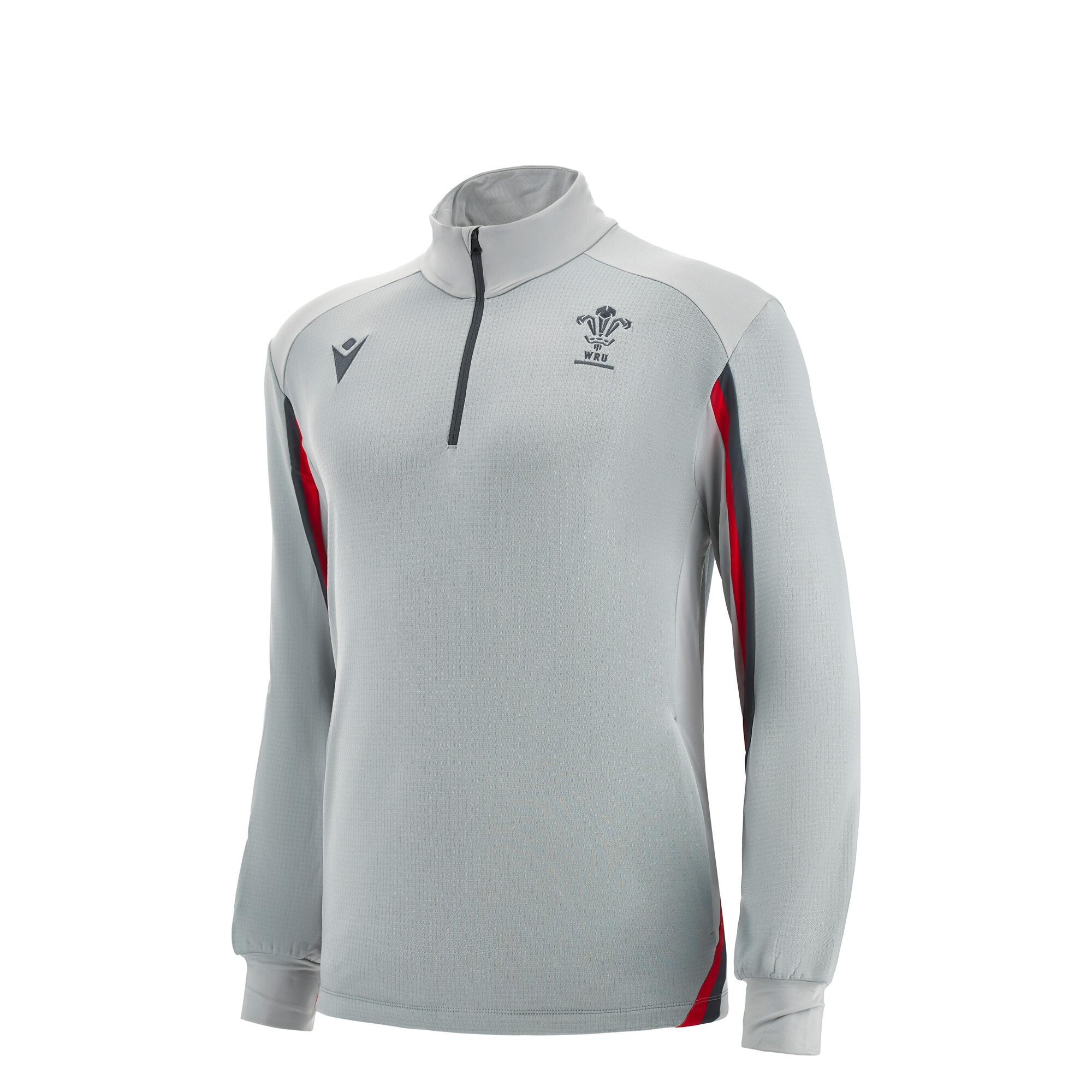 Wales Rugby WRU 22/23 Kids PLAYER Travel 3D FLEECE 1/4