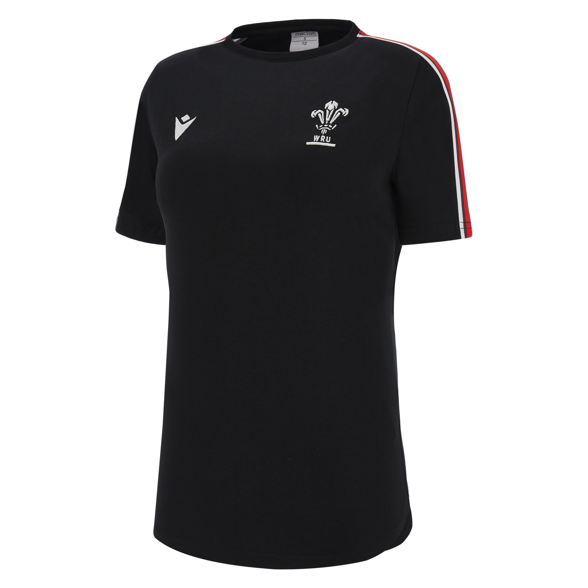 Macron Wales Rugby WRU 22/23 Womens POLO Shirt 1/3