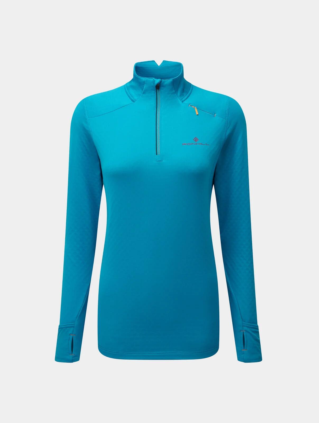 RONHILL Ronhill Womens Tech Prism 1/2 Zip Tee