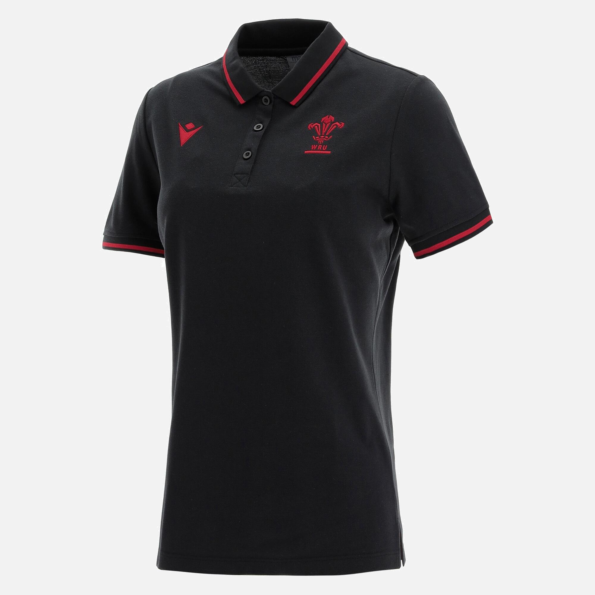 MACRON Macron Wales Rugby WRU 21 Womens POLO SHIRT