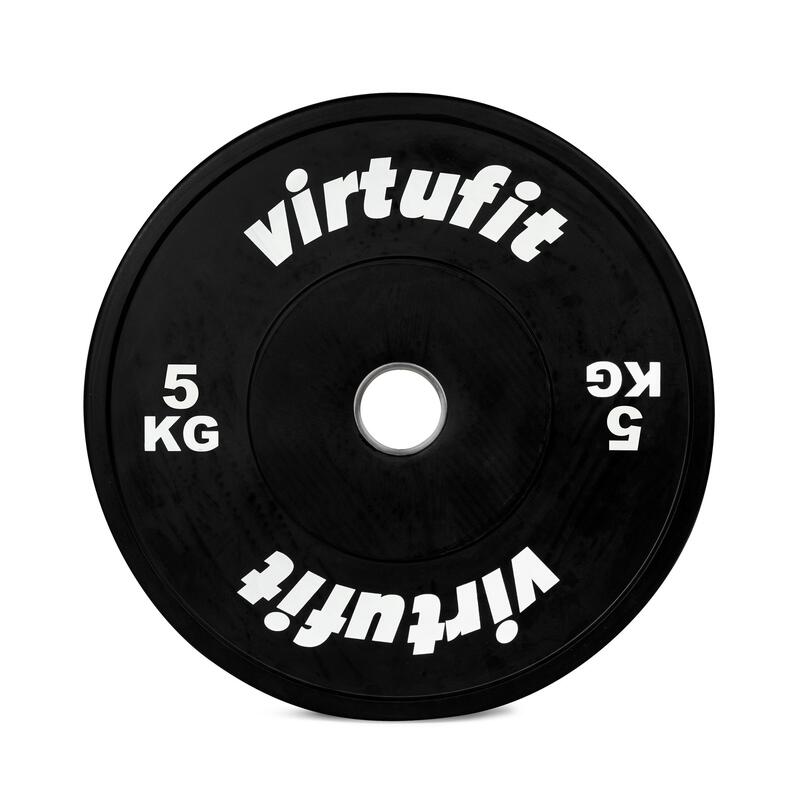 DISC GREUTATE CAUCIUC OLYMPIC RUBBER WEIGHT PLATE VIRTUFIT 50 MM - 5 KG