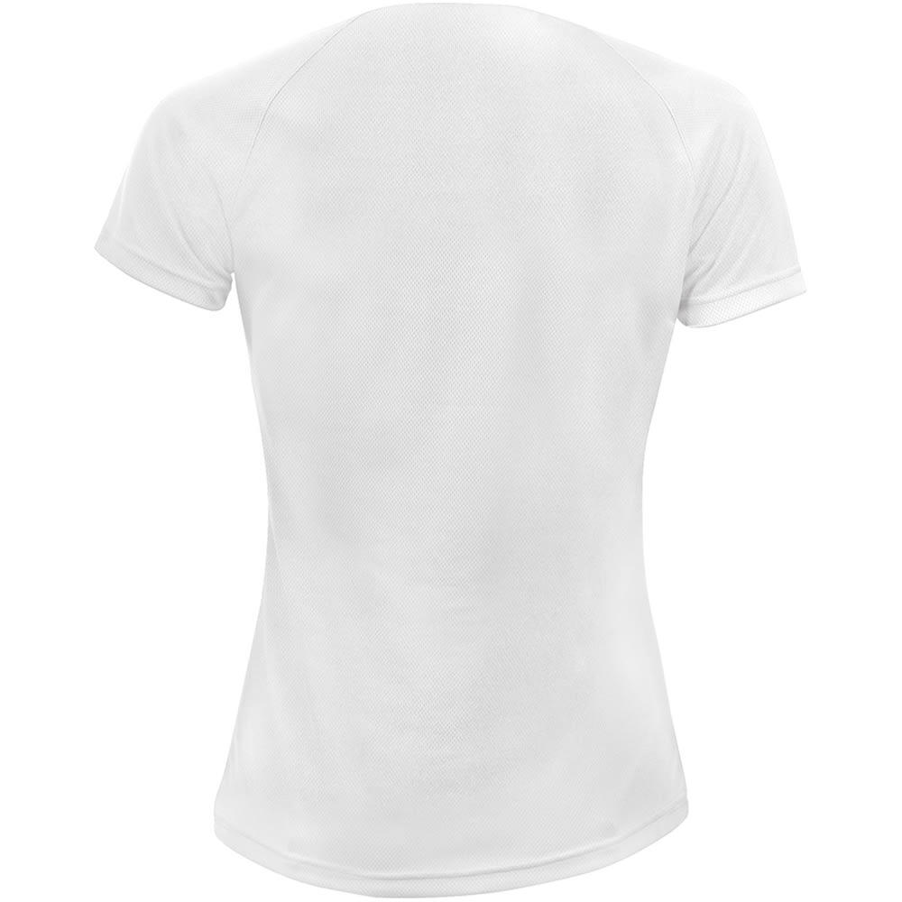 Tshirt de sport Femme (Blanc) 2/4