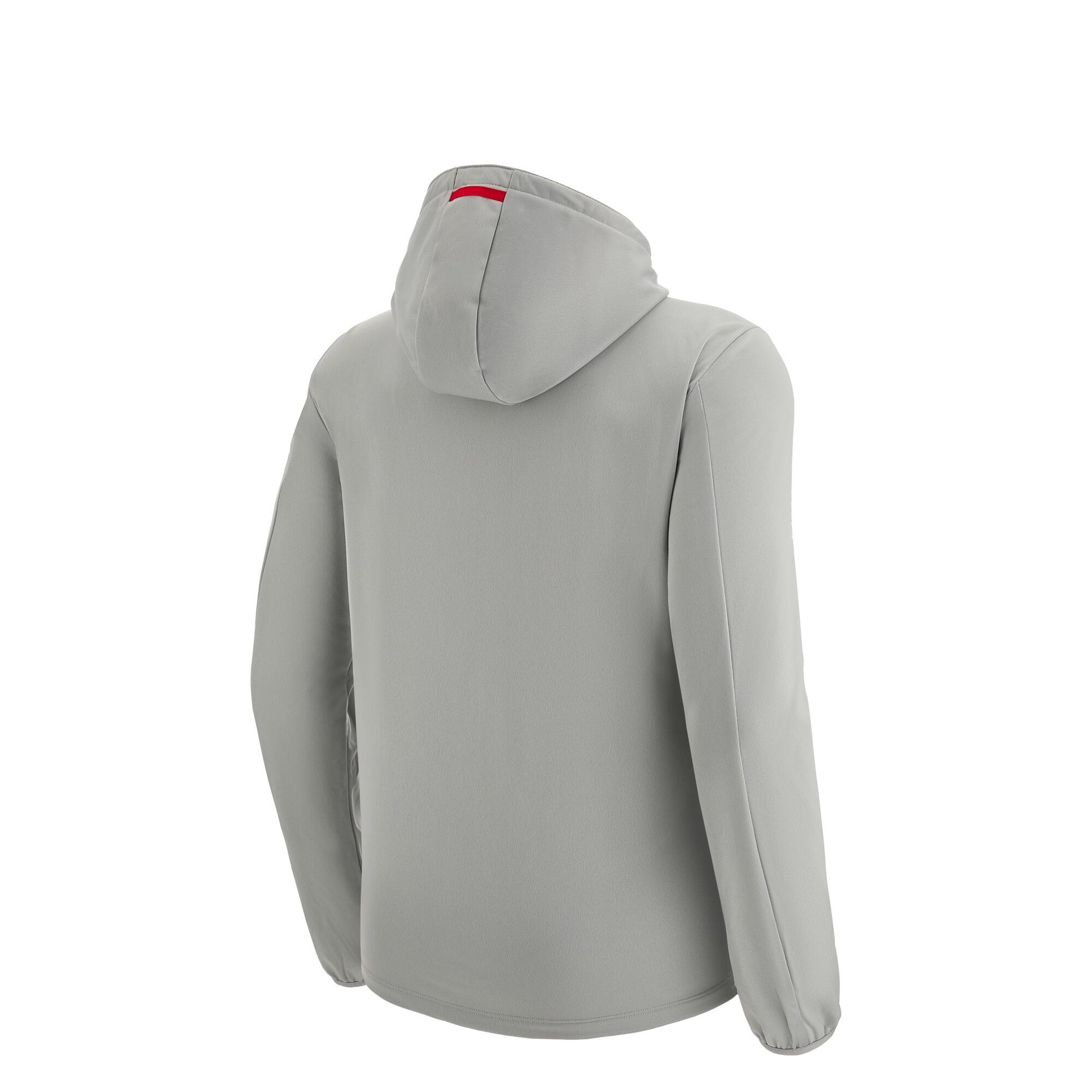 Wales Rugby WRU 22/23 Travel Hoodie FULL ZIP SWEATShirt 2/4