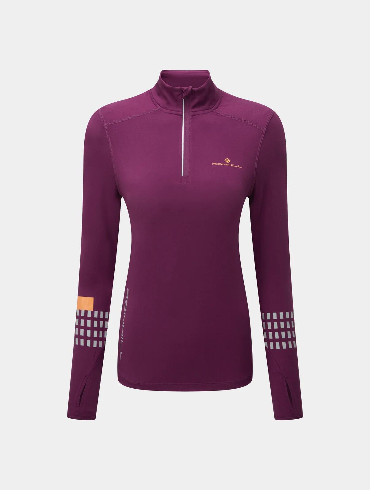 RONHILL Womens Tech Afterhours 1/2 Zip T-Shirt