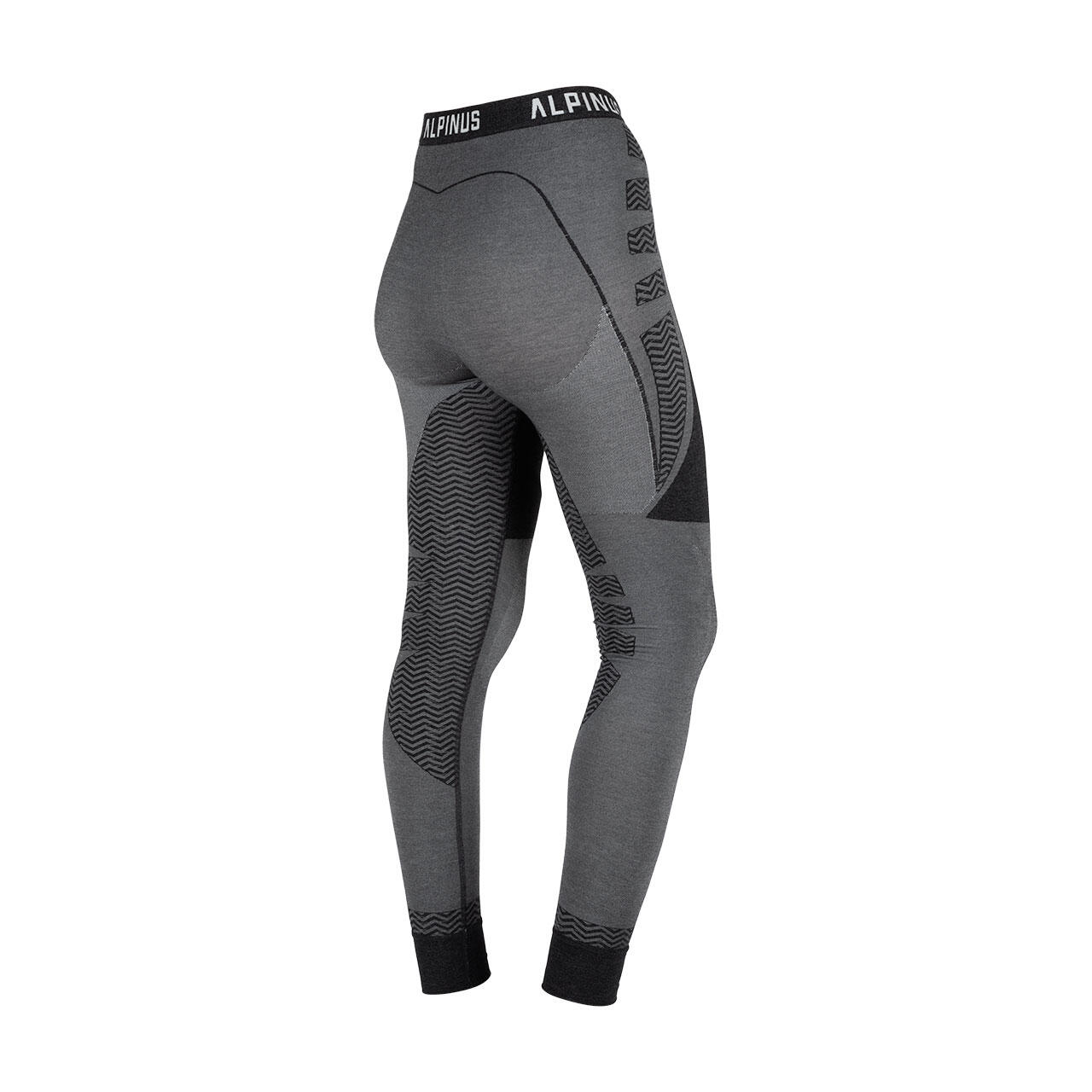 Spodnie termoaktywne trekkingowe damskie Alpinus Pro Miyabi Edition szare 6/7