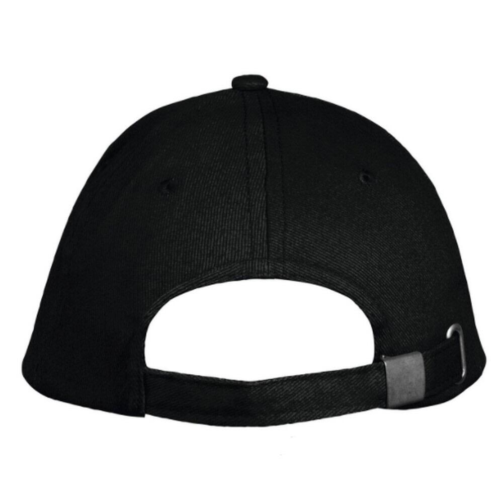 Unisex Long Beach Cap (Black/Red) 3/5