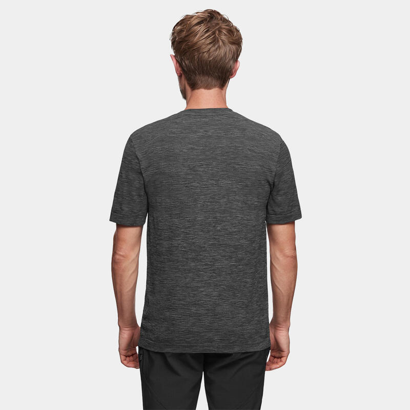 T-shirt de randonnée manches courtes en synthétique Alpinus Braies - Homme