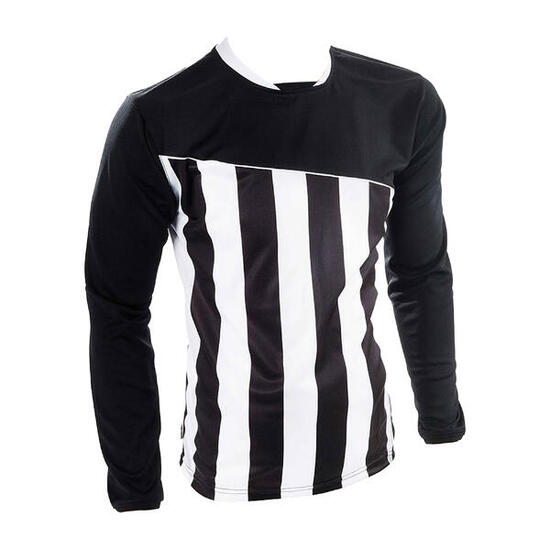 Maillot de foot VALENCIA Adulte (Noir/Blanc)