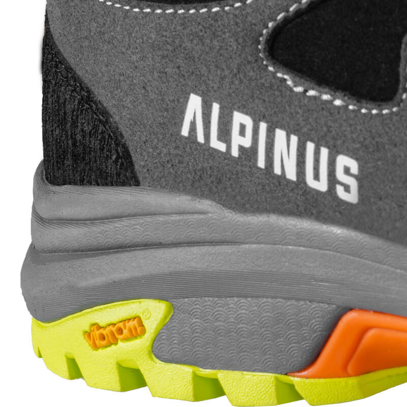 Alpinus Tromso Low Tactical férfi trekking cipő fekete/szürke 43 EU