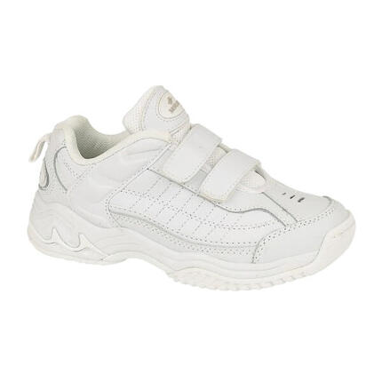 Contender Klettverschluss Damen Turnschuhe Sneakers Unisex Weiß