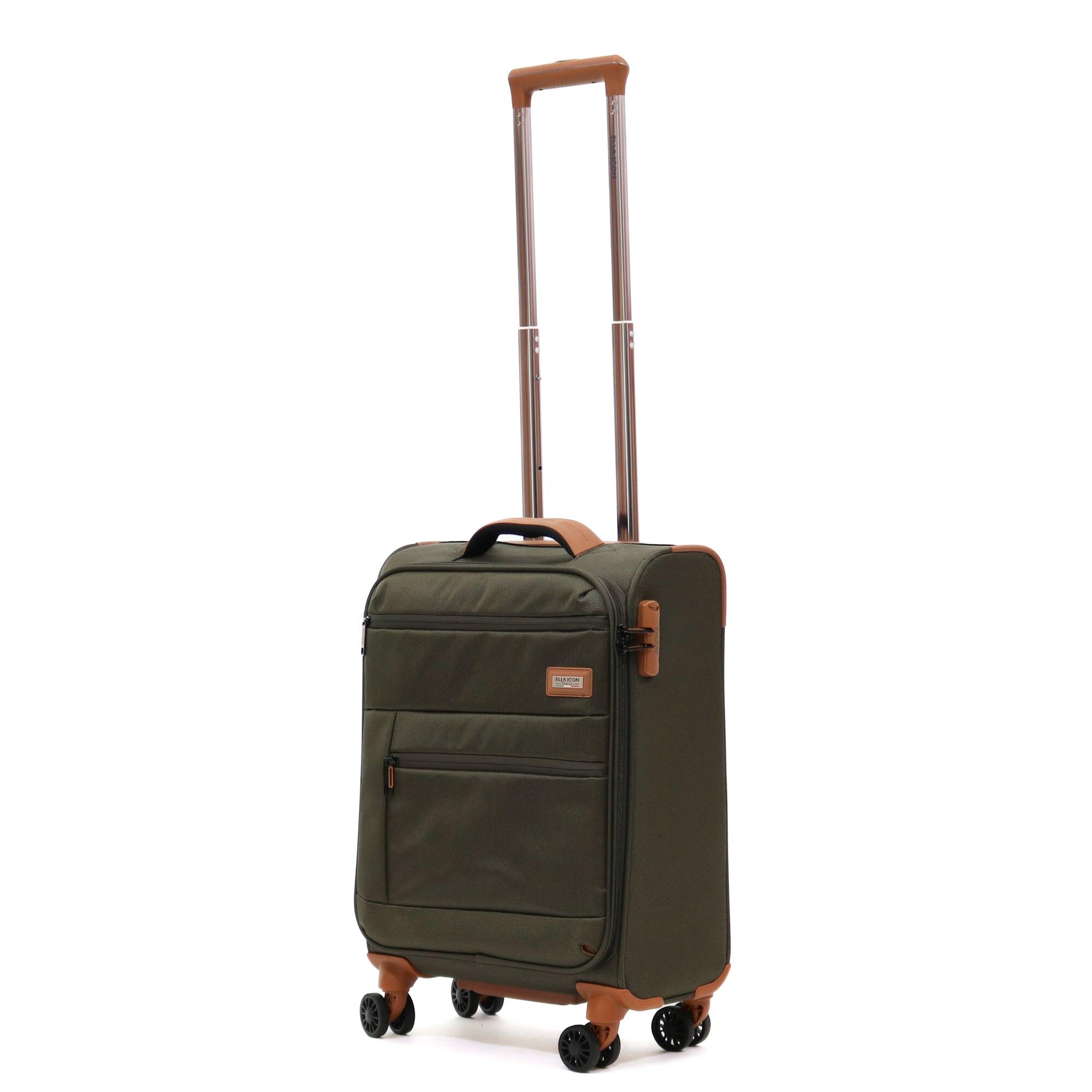 ELLA ICON - Ella Icon - Troler Atena Verde Textil - 55X36X22 Cm