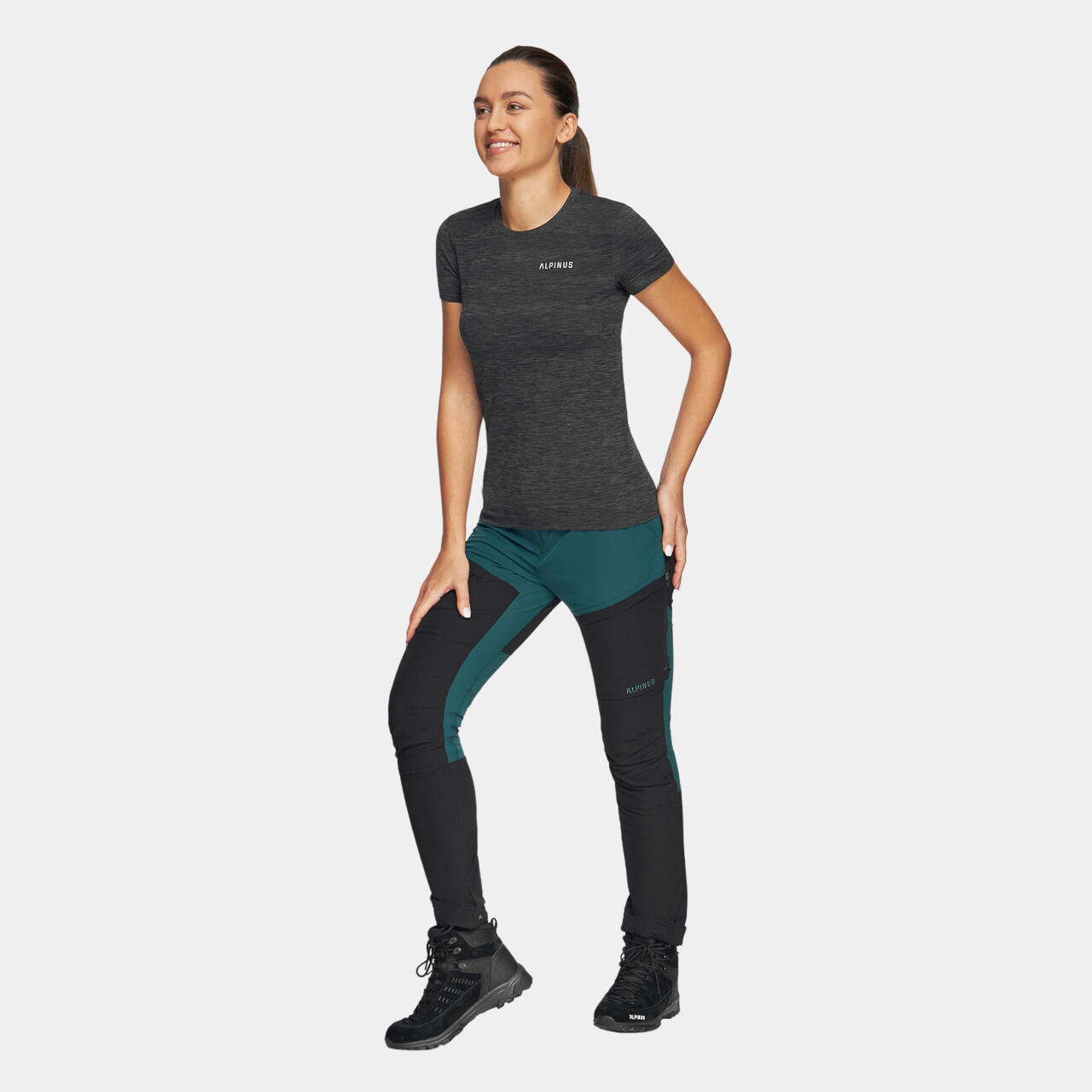 T-shirt technique à manches courtes Alpinus Misurina - Femme 3/5