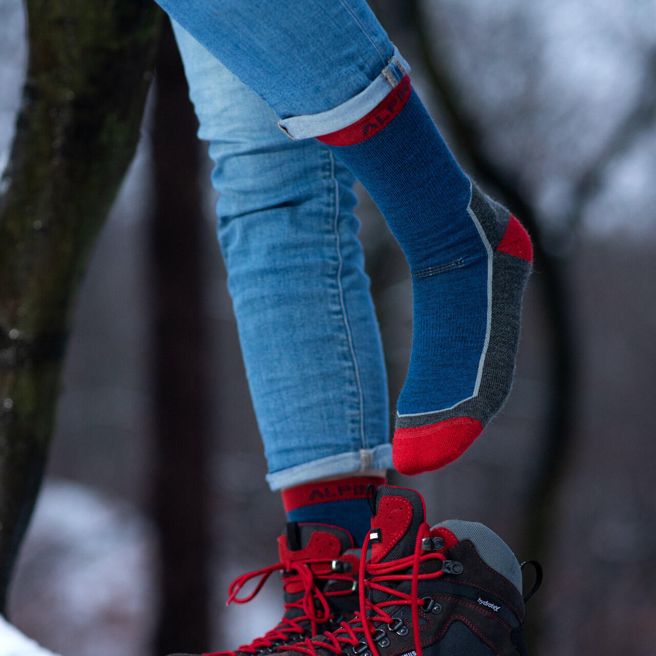 Chaussettes de randonnée Alpinus Avrill 3/3