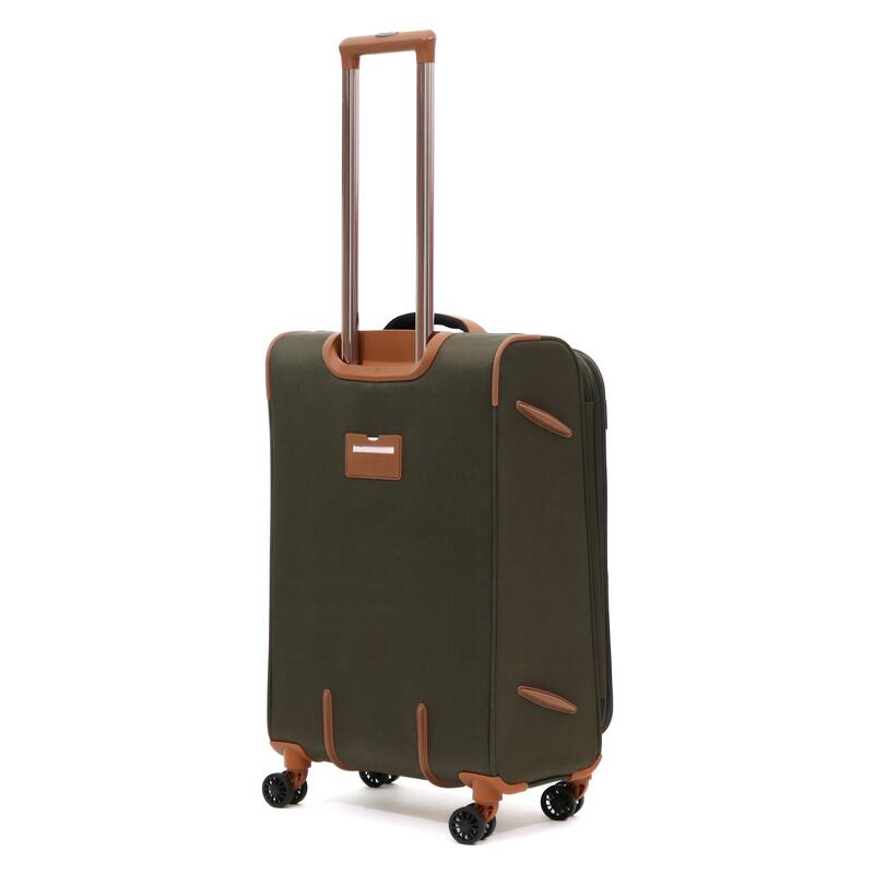 Ella Icon - Troler Atena Verde Textil - 67X41X27 Cm