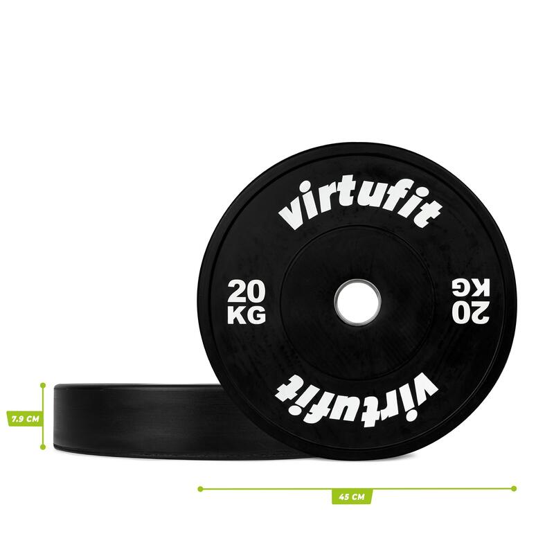 Plaque de poids - Musculation - Bumper Plate - 50 mm