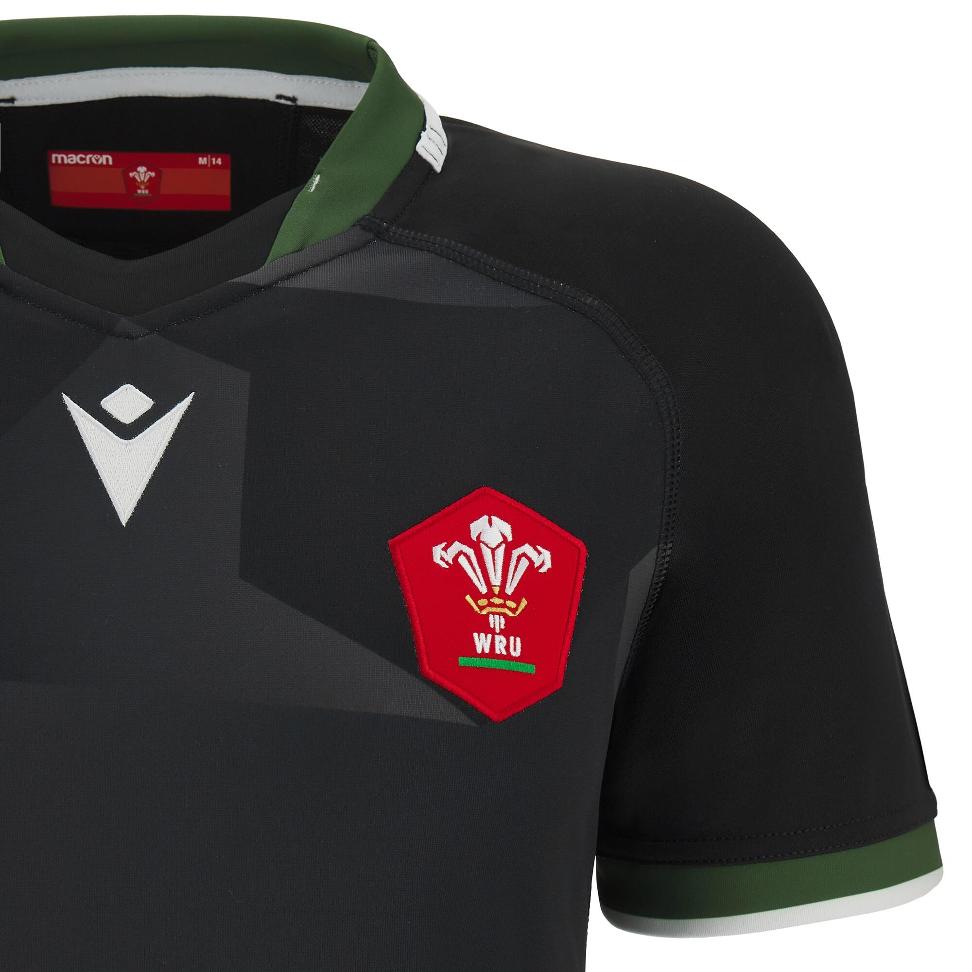 Macron Wales WRU 22/23 AWAY Womens WRWC SHIRT 3/5