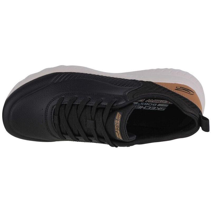 Calçado Skechers Bobs Squad Chaos-Heeling Alive, Preto, Mulheres