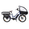 Vélo cargo longtail électrique familial - ÉVO Fantilo Bleu
