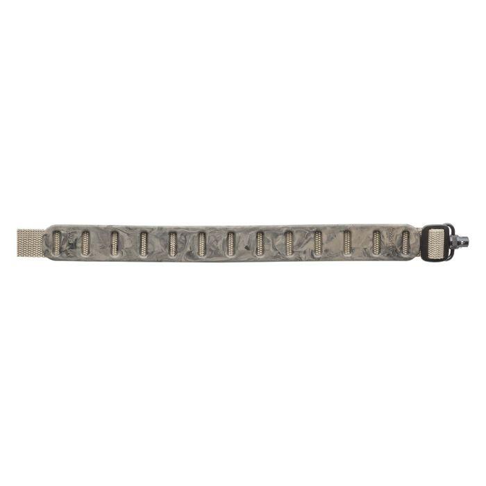 QUAKE Correa para Rifle de Caza de goma Quake Beige con Anillas Flush Cup