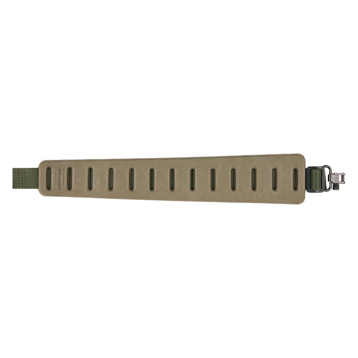 QUAKE Correa estándar Rifle Caza goma Quake Verde Kaki Anillas Metálicas Giratorias QD