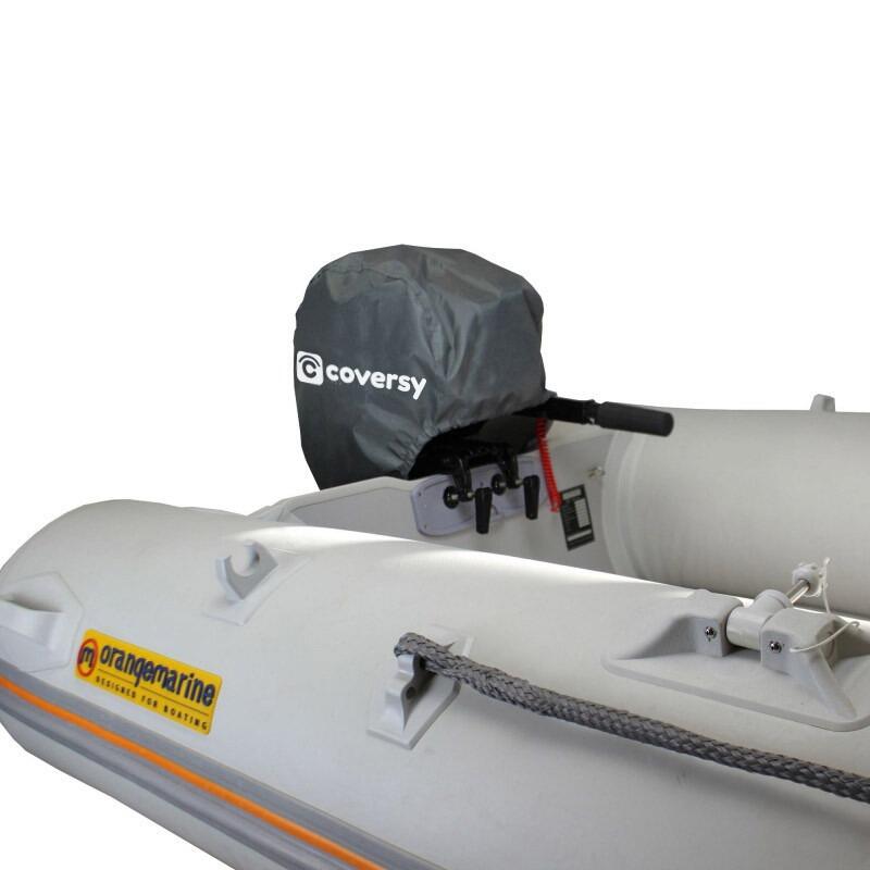 Motorabdeckung für Boote – Grau – 10 bis 30 PS