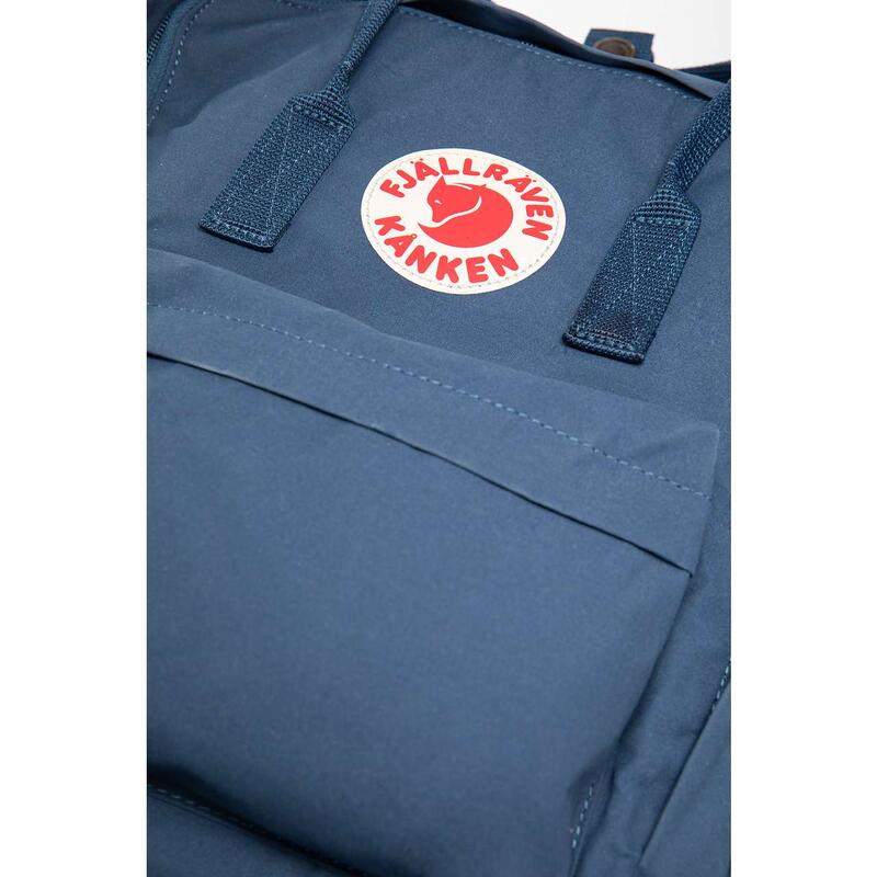 Mochila para caminar Fjallraven Kanken Azul real 16 litros perlante