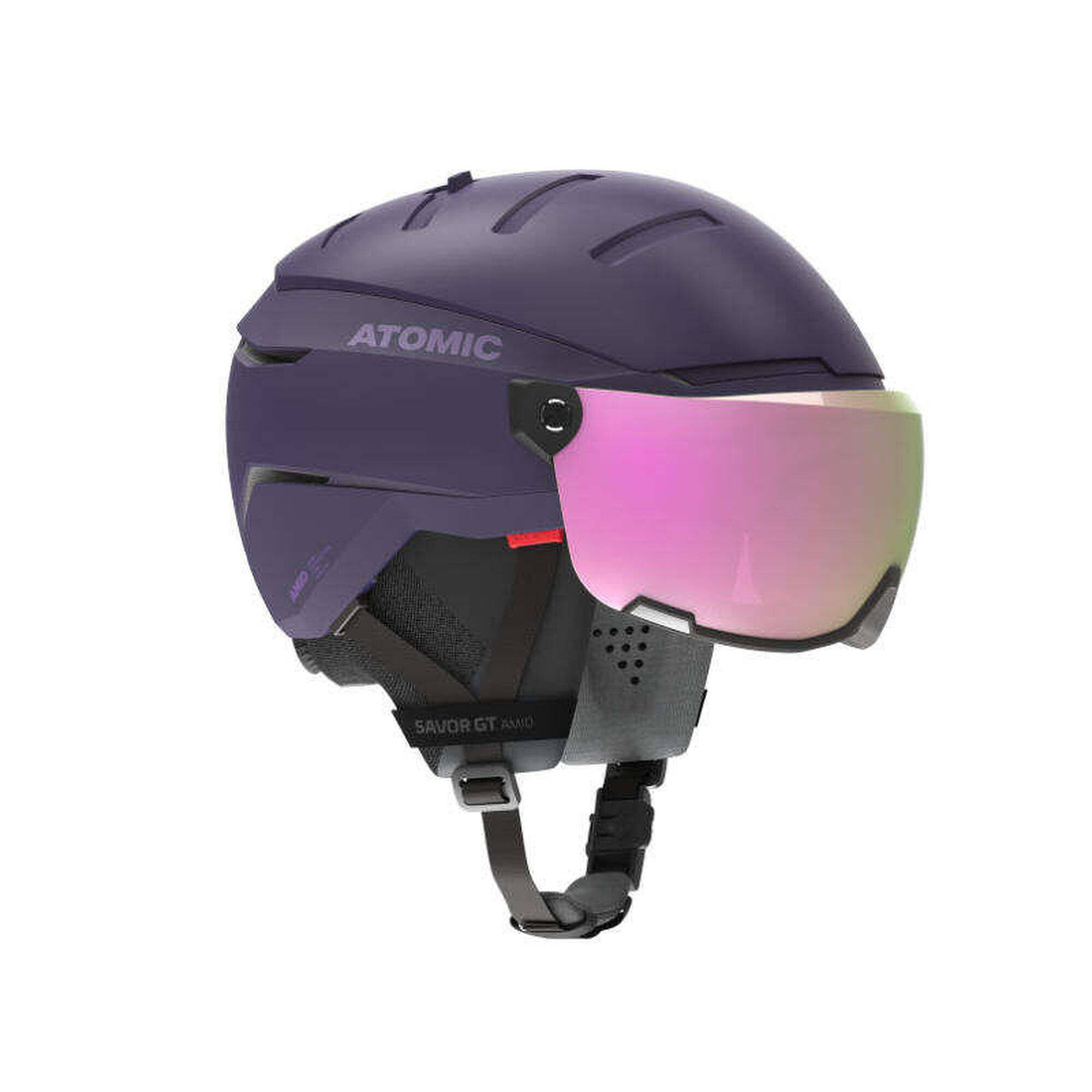 Kask narciarski Atomic Savor GT Amid Visor HD Purple 2024