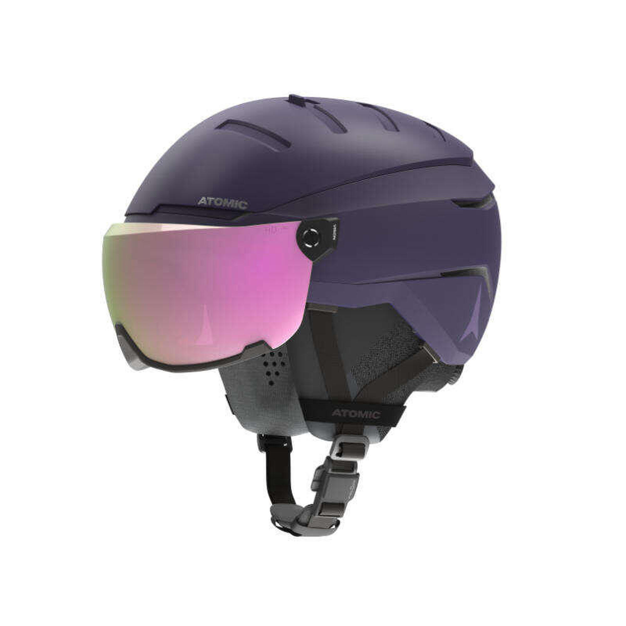 Kask narciarski Atomic Savor GT Amid Visor HD Purple 2024