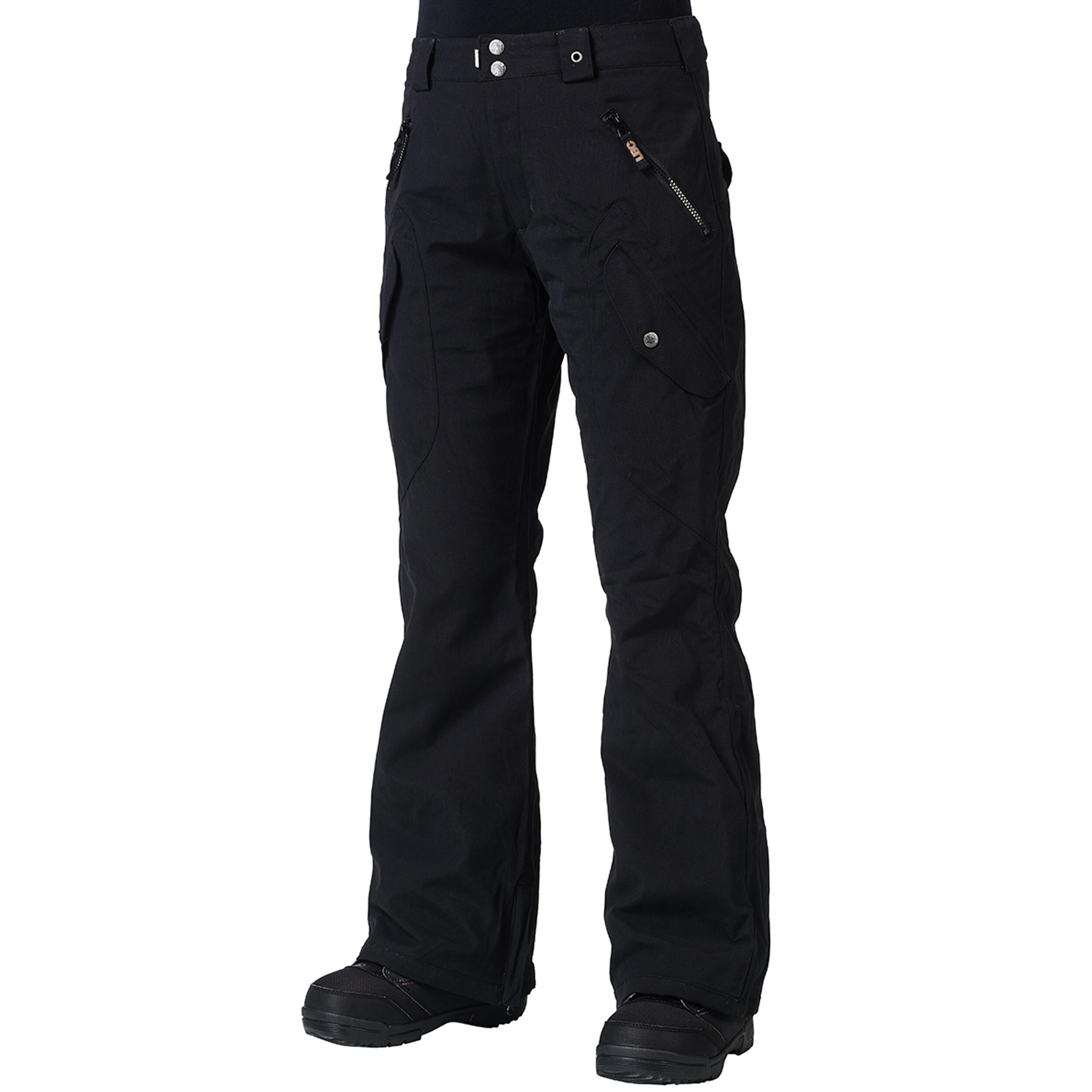 Ski-/Snowboardhose Damen - BARB black 2/6
