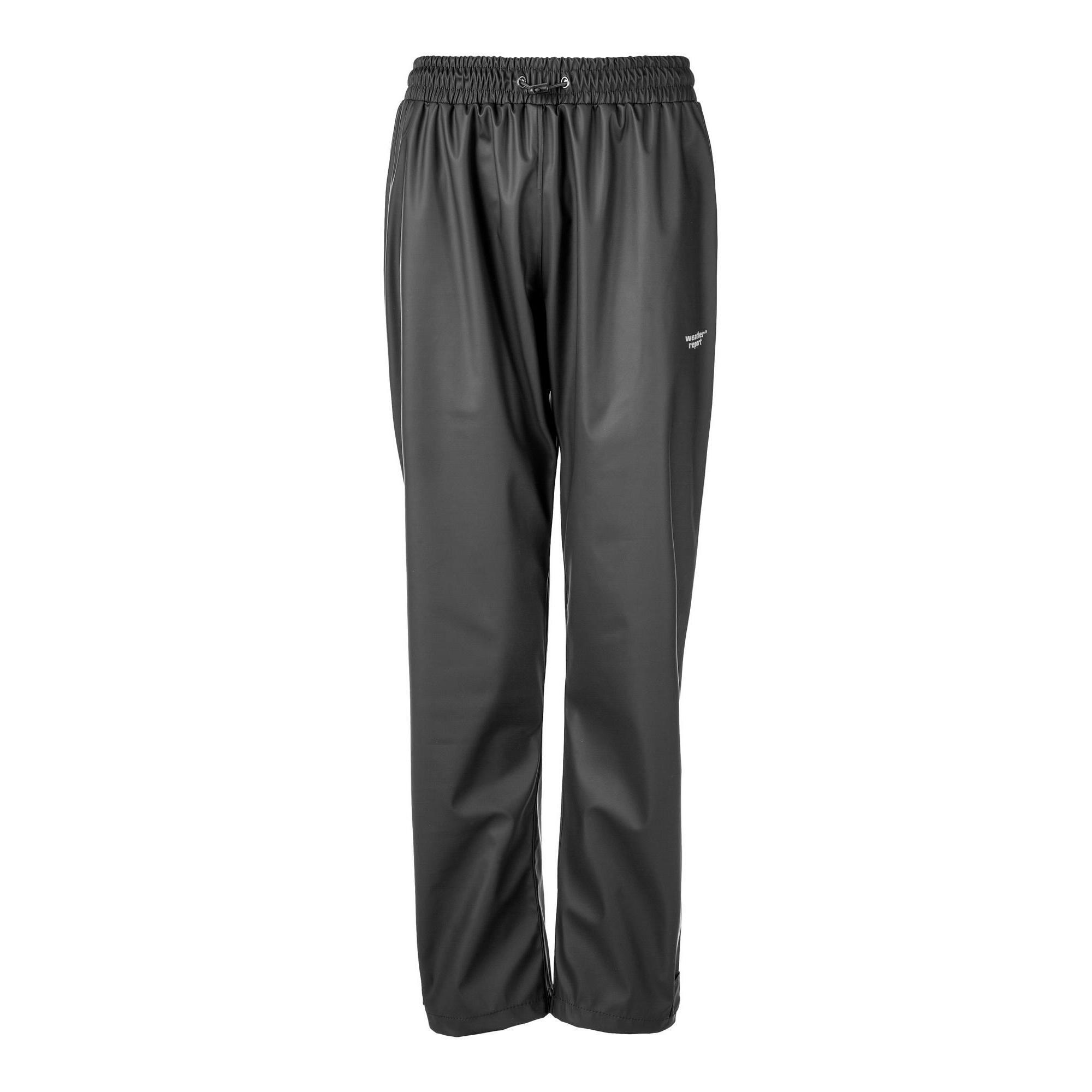 Weather Report - Pantalon Imperméable Enfant Weather Report Rainy - Surpantalon - Noir - 152 Cm - Decathlon