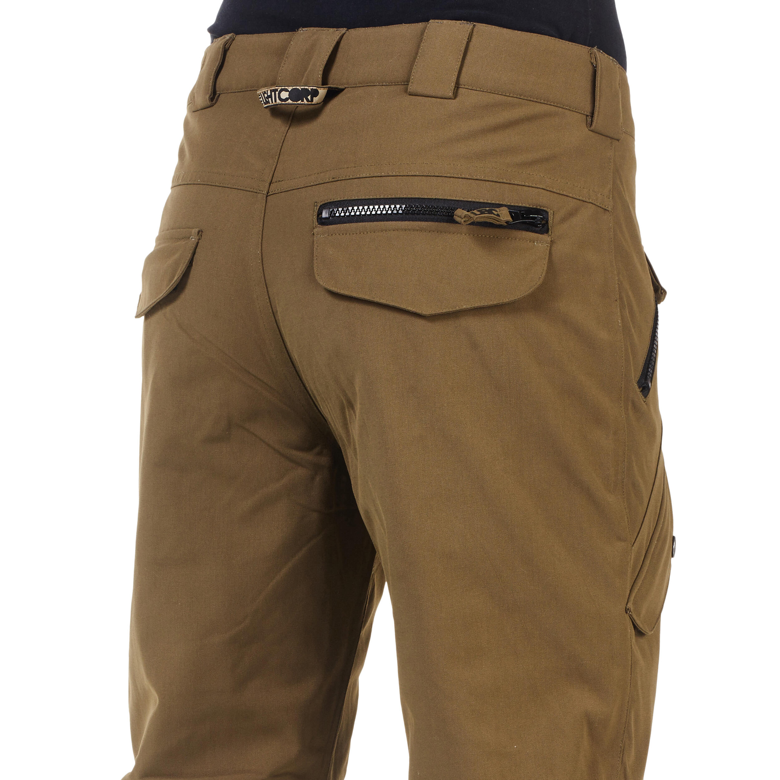 Ski-/Snowboardhose Damen - BARB military olive 4/6
