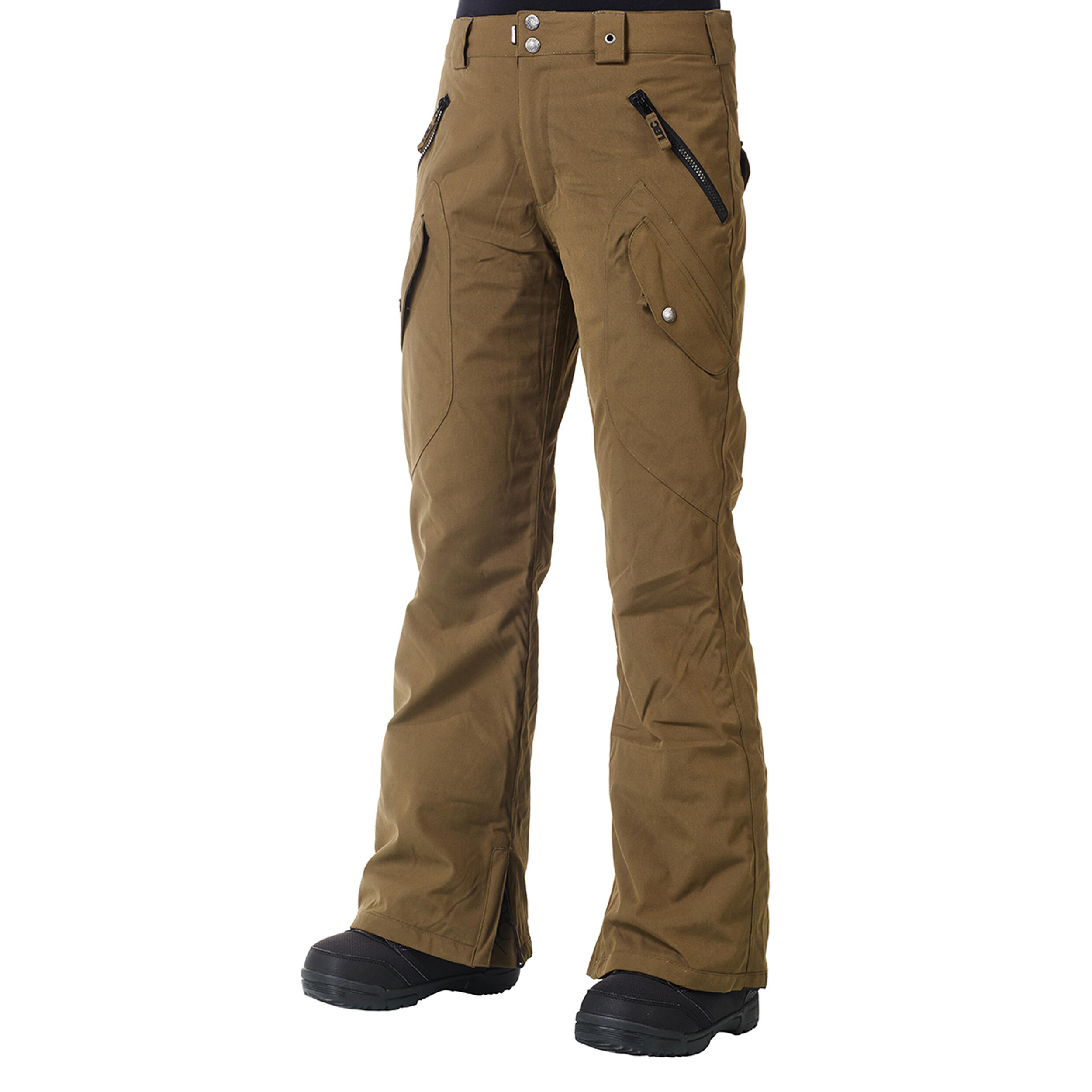 Ski-/Snowboardhose Damen - BARB military olive 2/6