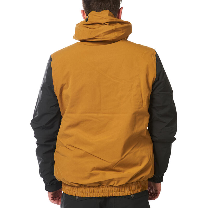 Ski-/Snowboardjacke Herren - GATE bone brown black