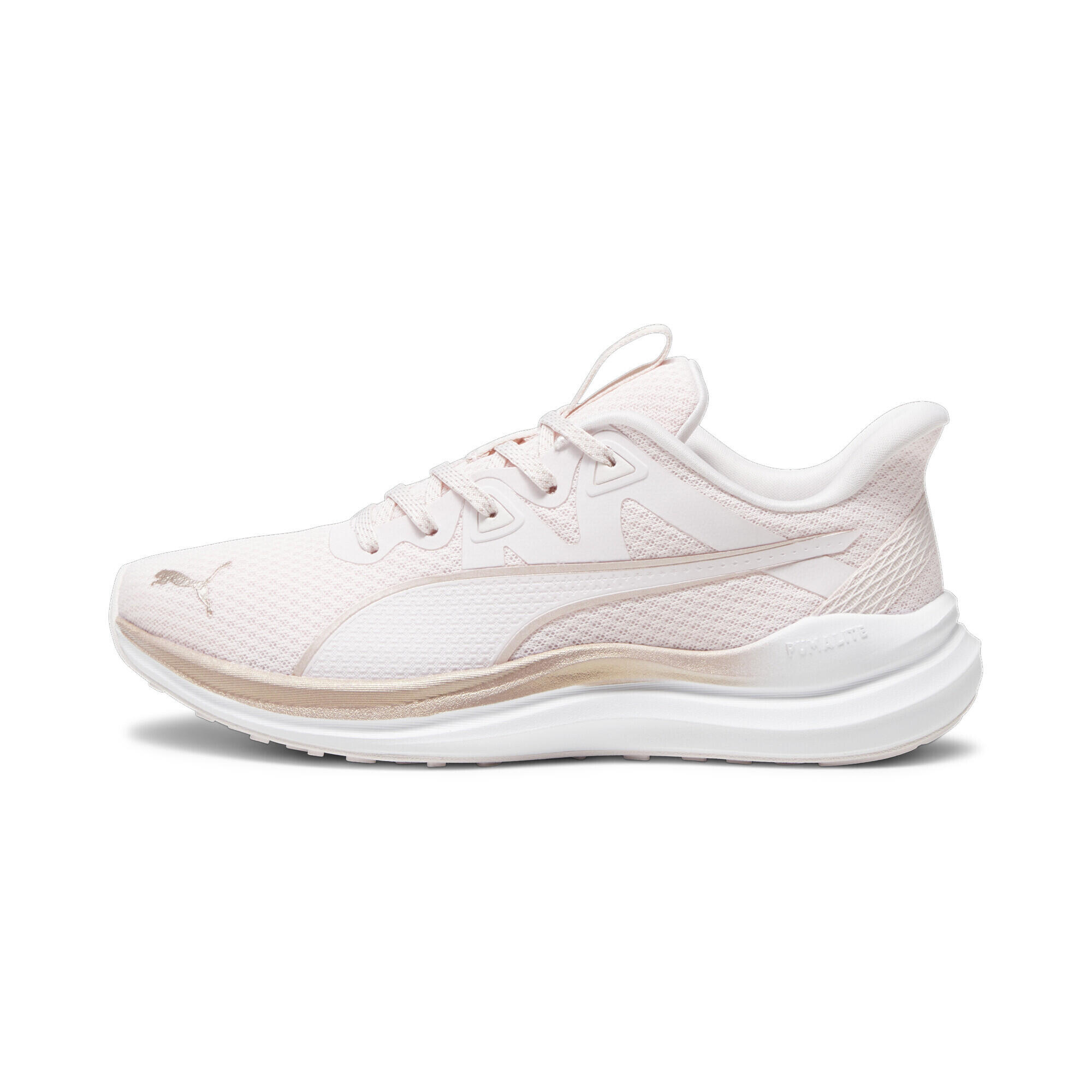 Damskie buty sportowe treningowe do biegania PUMA REFLECT Lite Molten Metal 3790 5/7