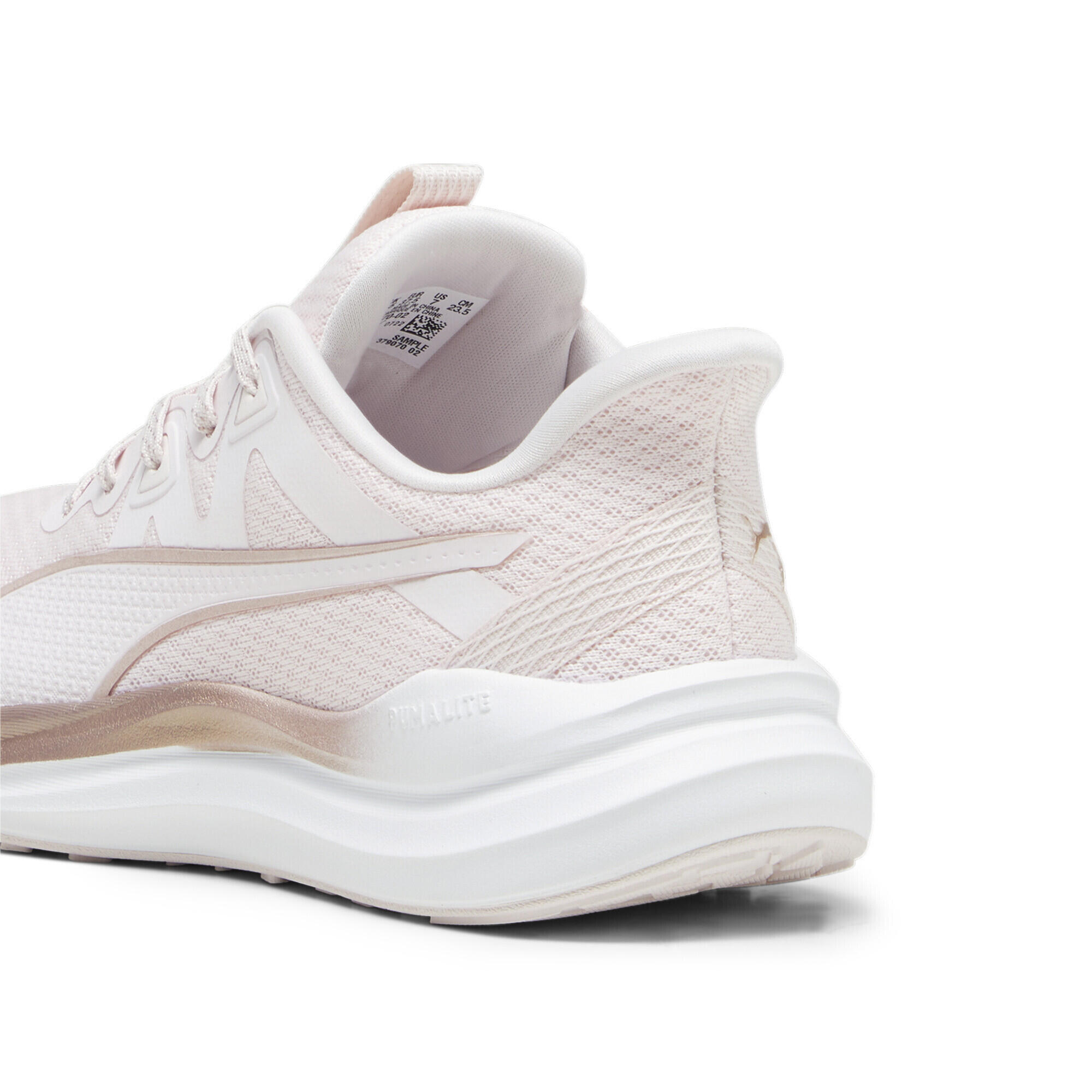 Damskie buty sportowe treningowe do biegania PUMA REFLECT Lite Molten Metal 3790 4/7